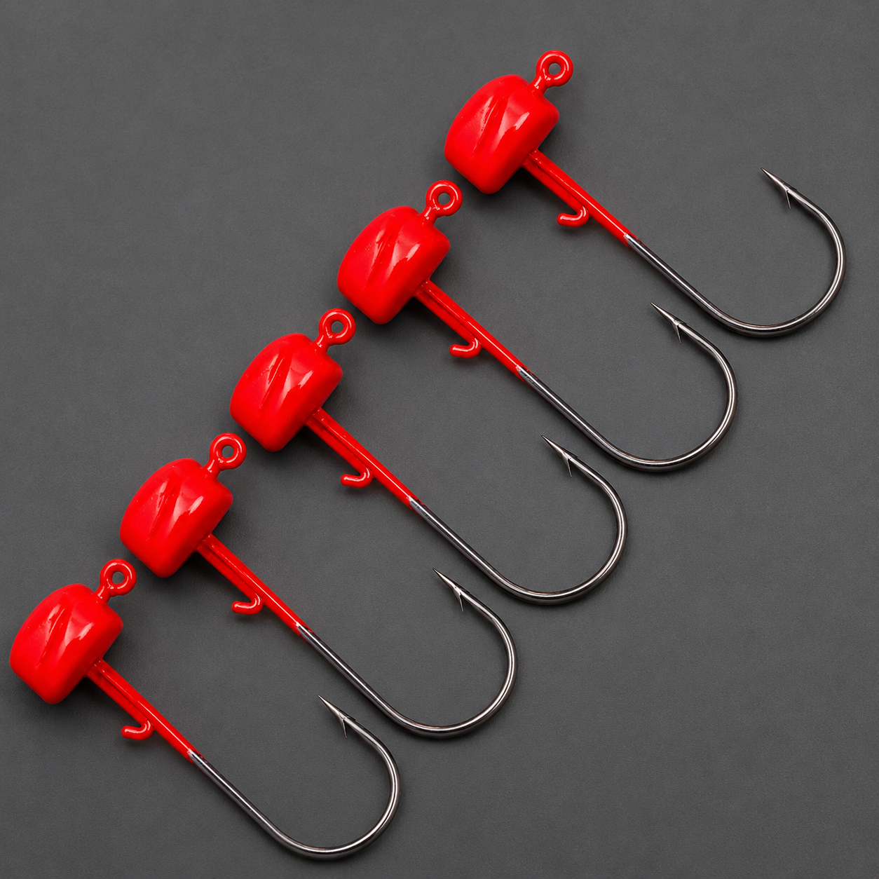 Mushroom Jig Hook Set — 5 Pack