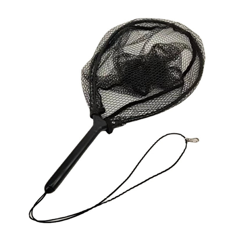 Aluminum alloy handle of the portable fishing dip net