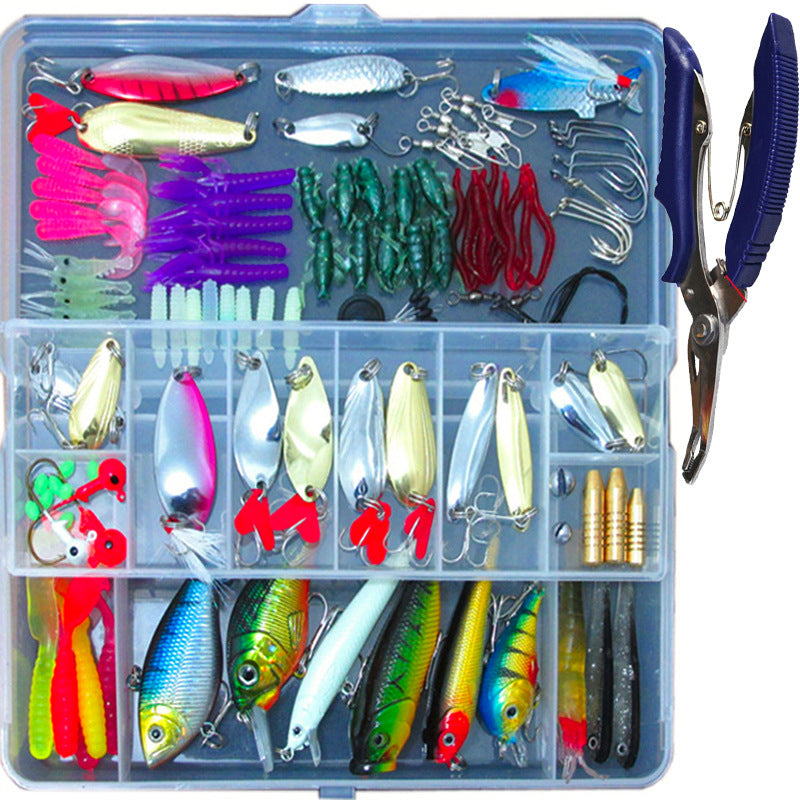 Driftline 132-Piece Fishing Lure & Tackle Kit in storage box