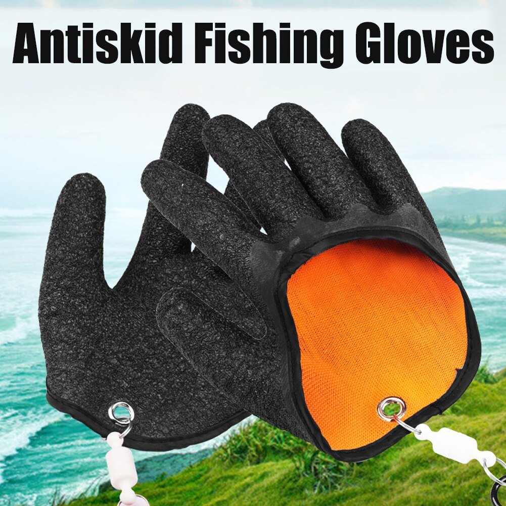 Fishing glove left and right hand options