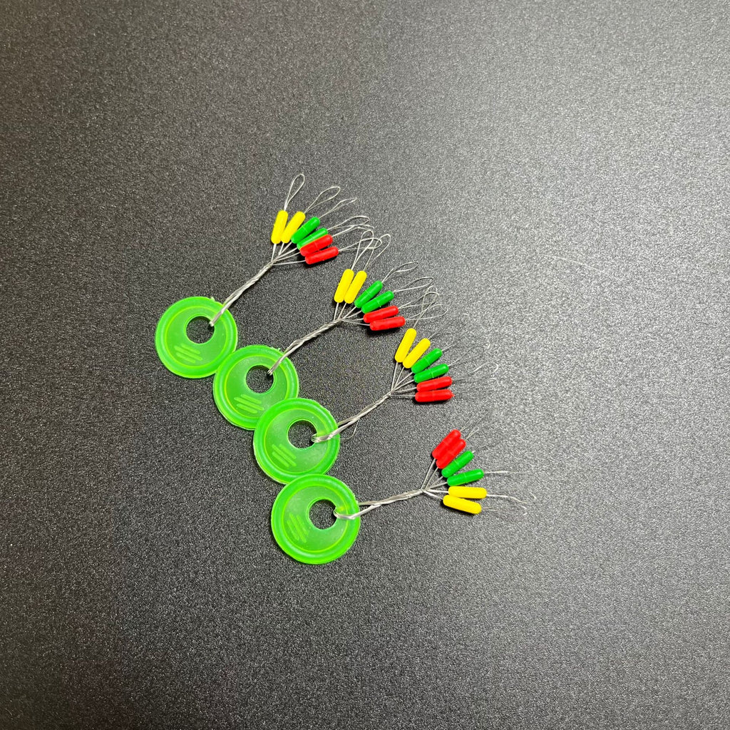 Bulk space beans fishing line stoppers assortment