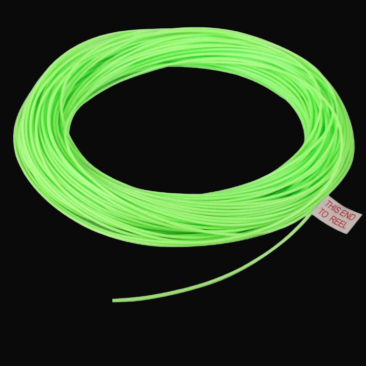 Driftline Weight-Forward Floating Fly Line green on dark studio background