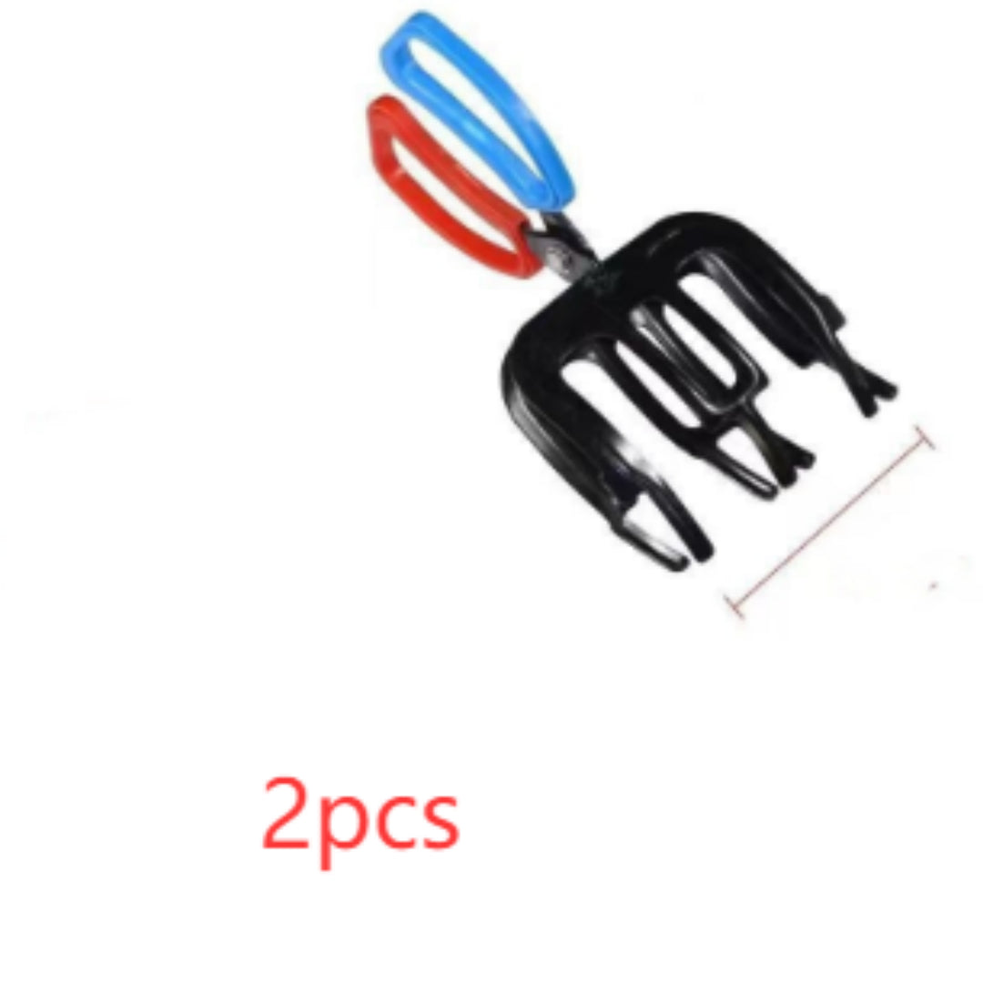 Three-teeth fishing clamp tool