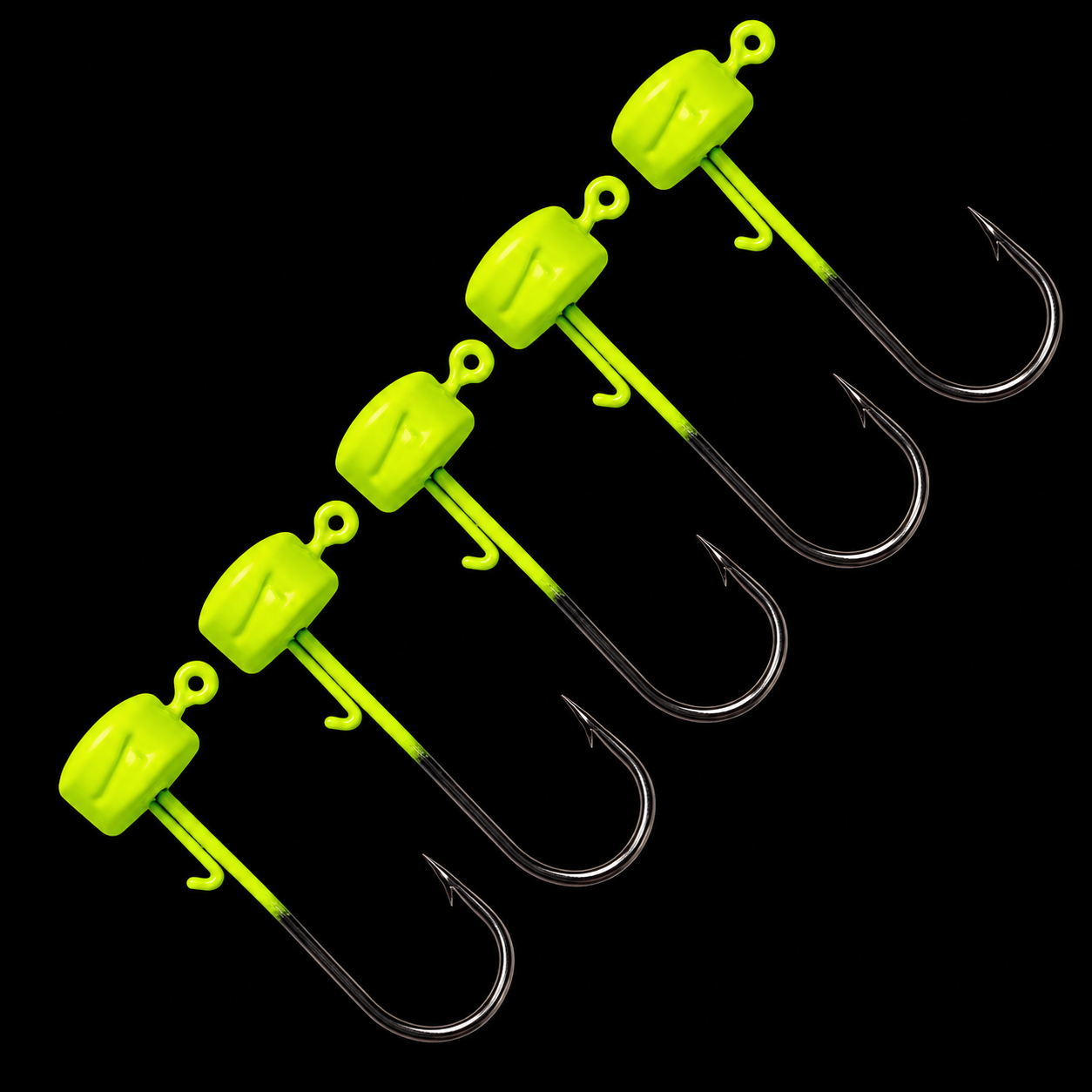 Mushroom Jig Hook Set — 5 Pack