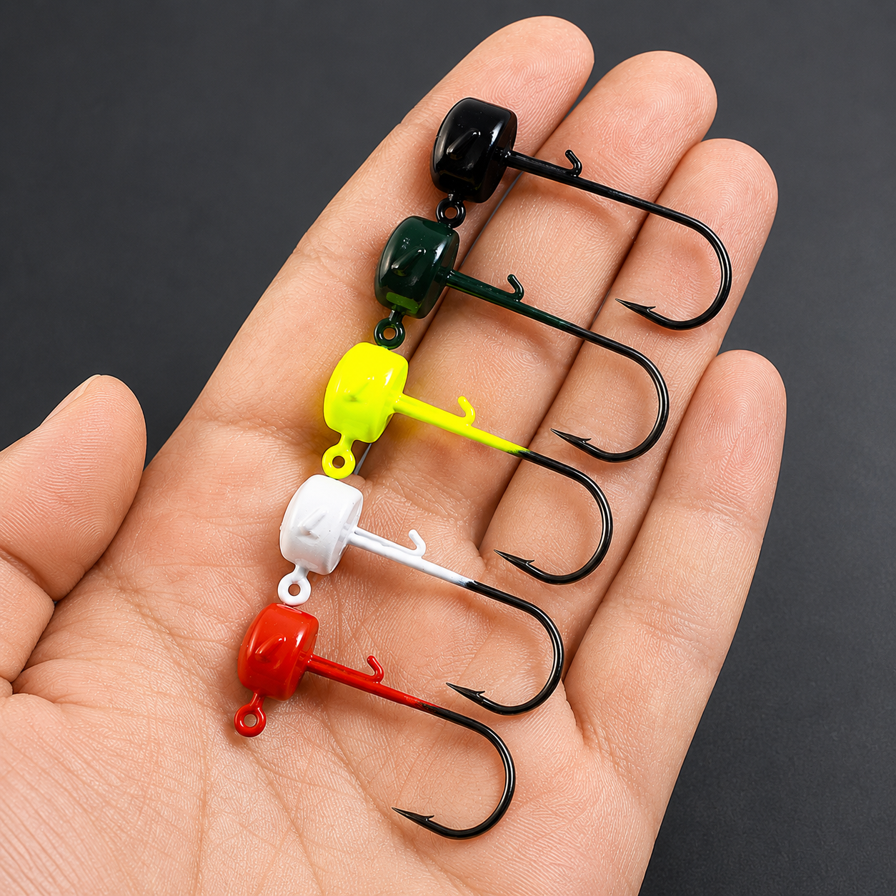 Mushroom Jig Hook Set — 5 Pack