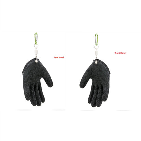 Thickened cut-resistant fishing gloves