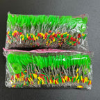 Rubber fishing line stoppers (space beans) bulk pack