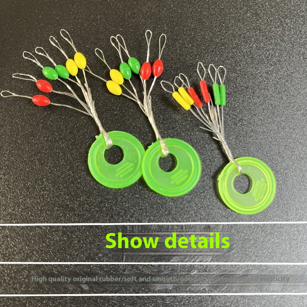 Rubber fishing line stoppers product overview