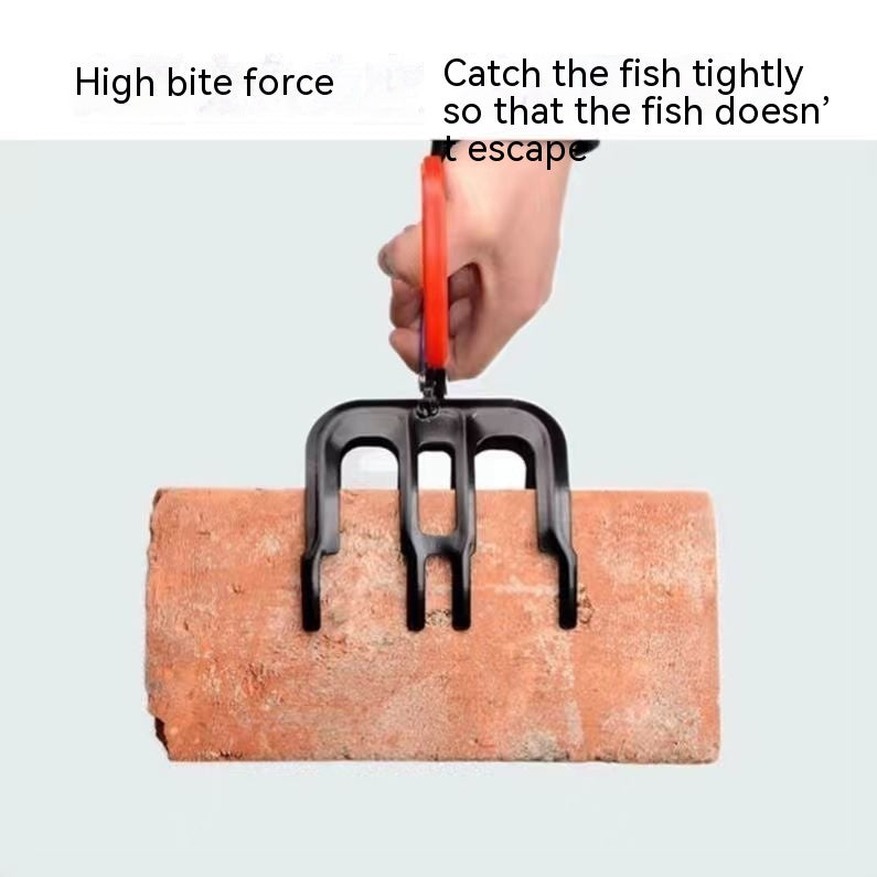 Two-teeth fishing clamp tool
