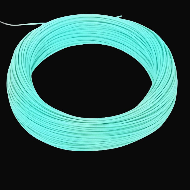Driftline Weight-Forward Floating Fly Line teal on dark studio background