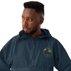 Champion packable jacket hood detail